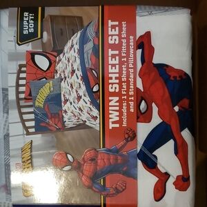 MARVEL Spiderman Twin sheets set 😀